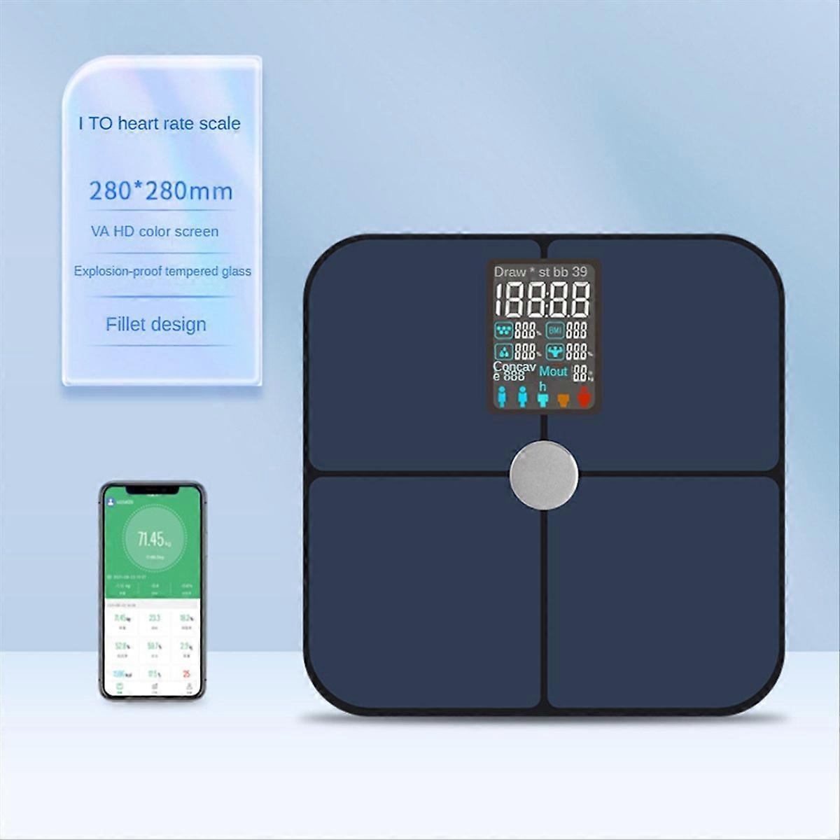 Smart ITO Heart Rate Scale Large Display Digital Smart Scale