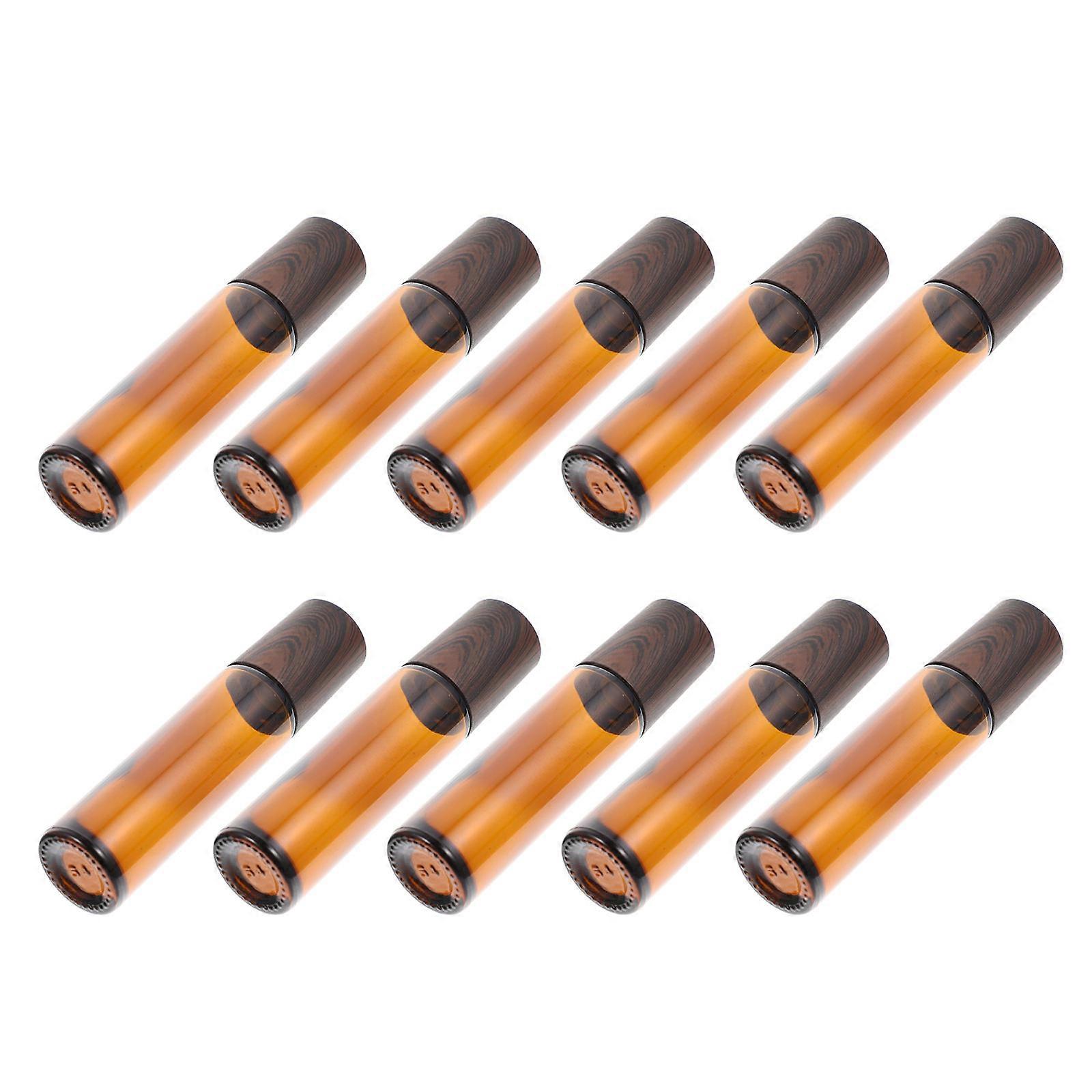 Multi-Function Roll on Bottles for Storage Use 50Pcs Light Brown