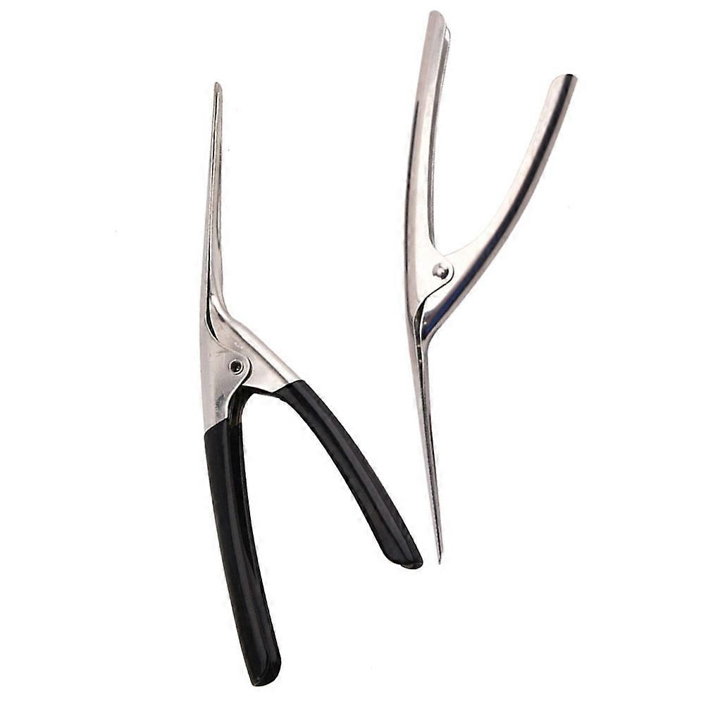 Practical Prawn Metal Shrimp Peeling Tool 2Pcs for Home Use