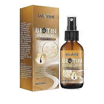 Haarwuchsspray, Haarverdichtungsspray mit Biotin, Biotin-Haarwuchsserum, Anti-Haarausfall-Serum für dickeres, längeres und kräftigeres Haar, nährt das Haar