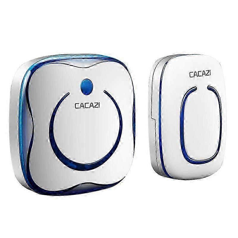 Digital Strong Flash Wireless Doorbell with High Volume and Elderly Call Button Function