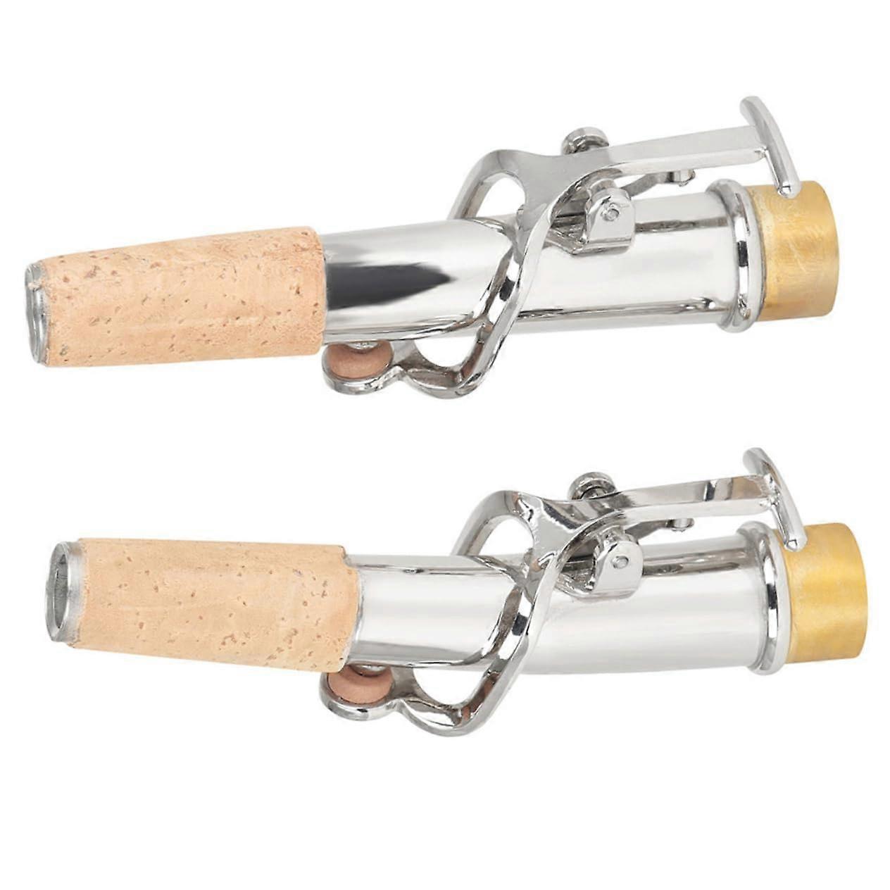 2pcs Soprano Saxophone Accessories Flute Head Replacement Set for Consistent Tone Stability