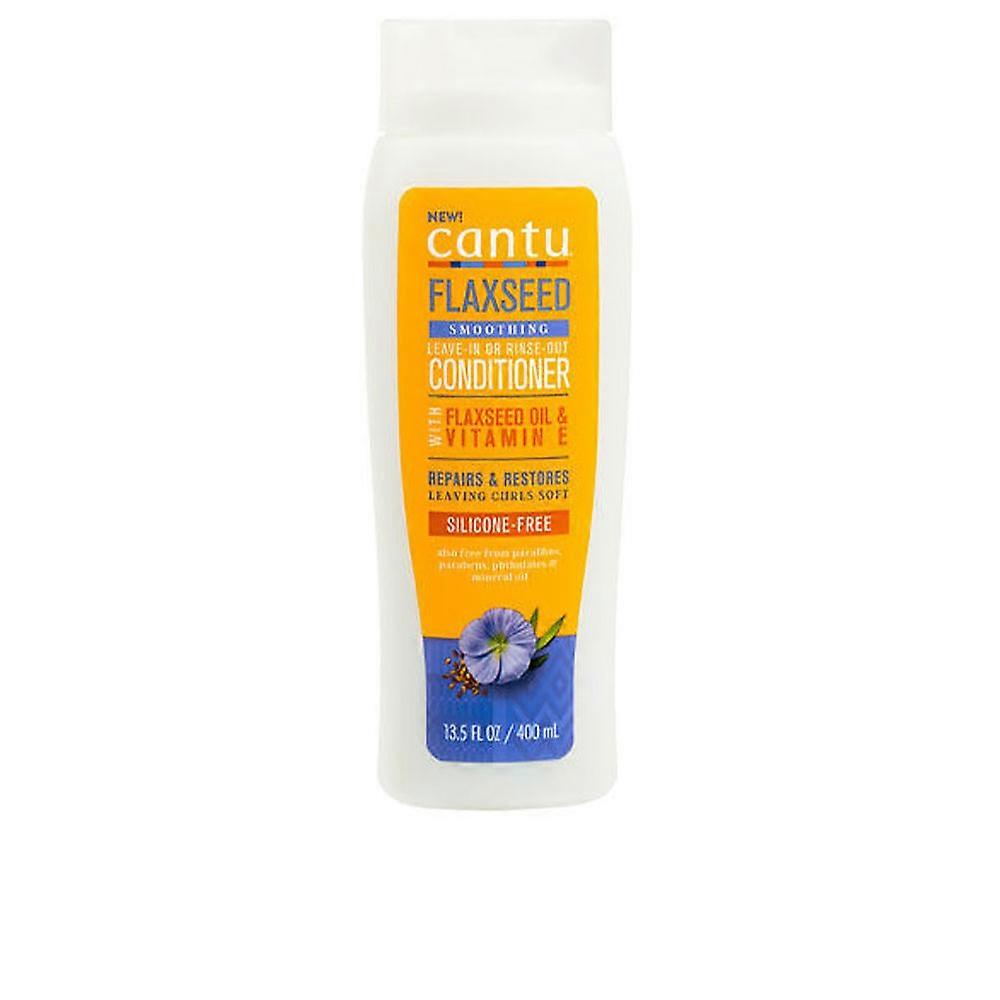 Cantu Lijnzaad Smoothing Conditioner 400 Ml Voor Vrouwen