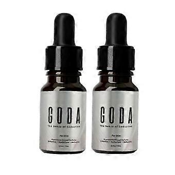 2pcs  Goda Pheromone Perfume for Men 15ml Fresh Long Lasting Cologne