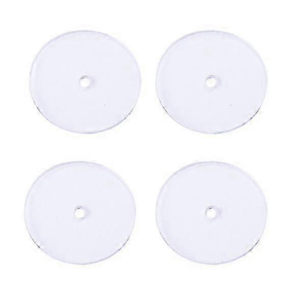 80pcs Clear Earring Safety Backs Earring Back Stopper Earring Pad
