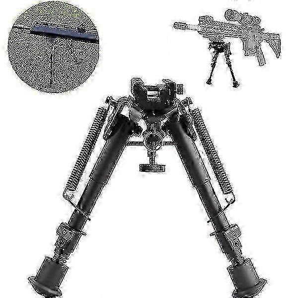 Foldable Rifle Bipod Adjustable Hunting Swivel Mount