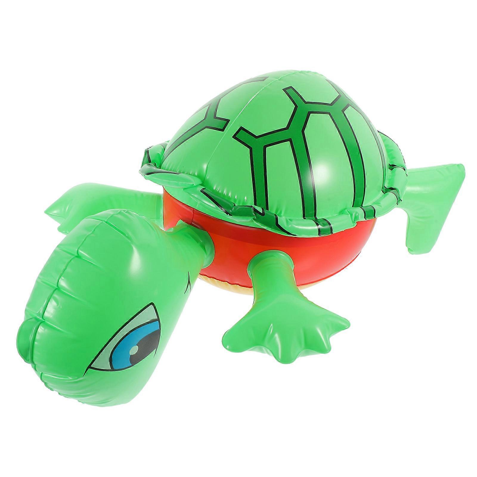 Green PVC Inflatable Party Props Inflatable Turtle for Party 3Pcs