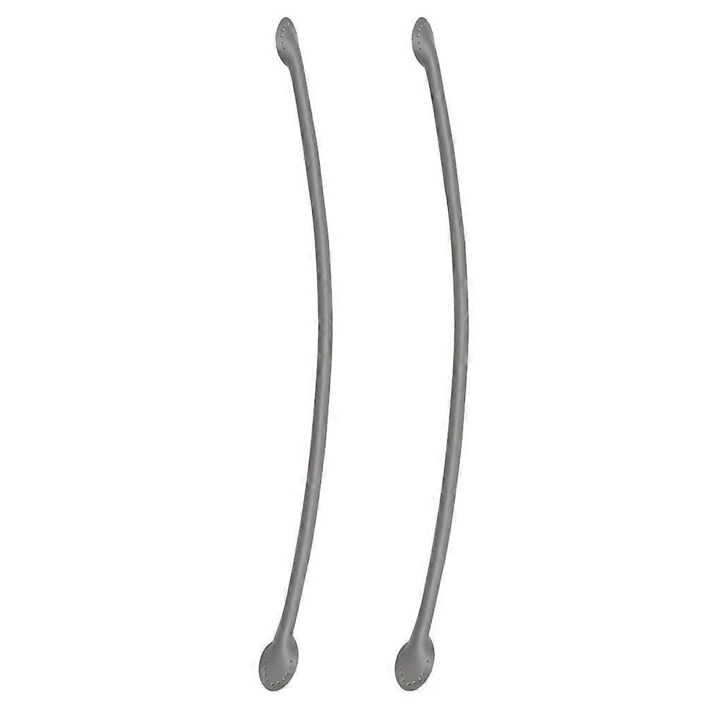 DIY Bag Strap Handbag Strap for Replacement 1Pair Grey
