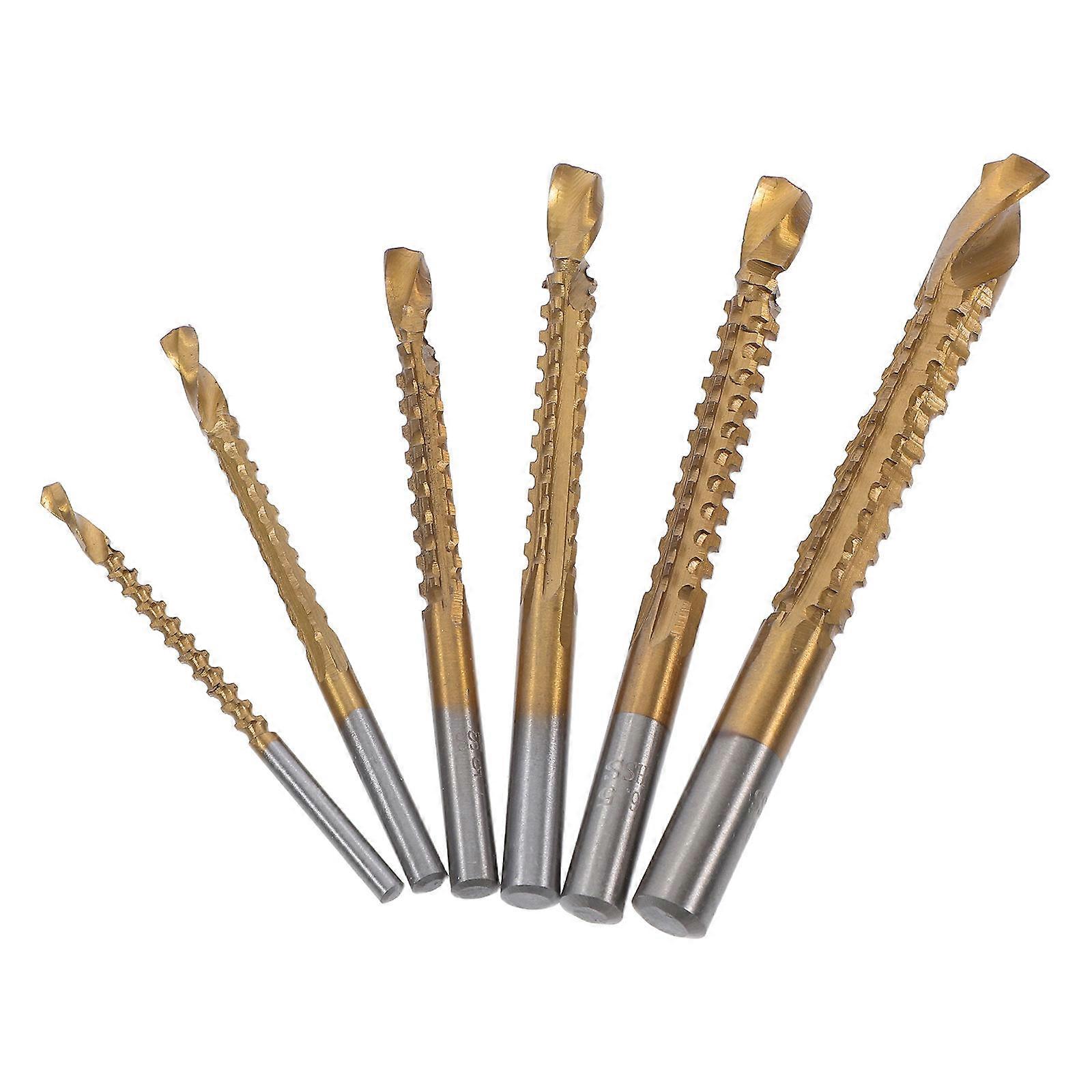 6Pcs Electric Drill Bit Set for Drilling Durable Bits