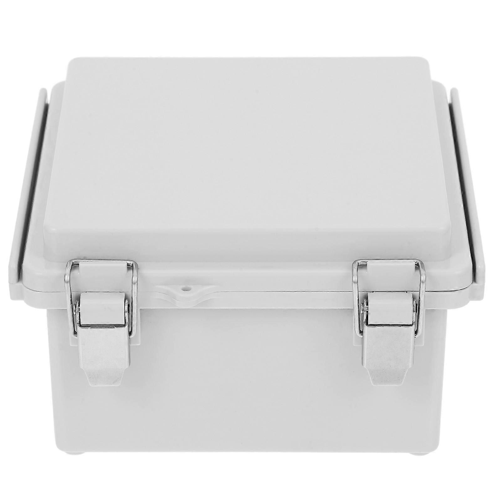 Electrical Junction Box Junction Box for Connecting 2Pcs Grey ABS Case