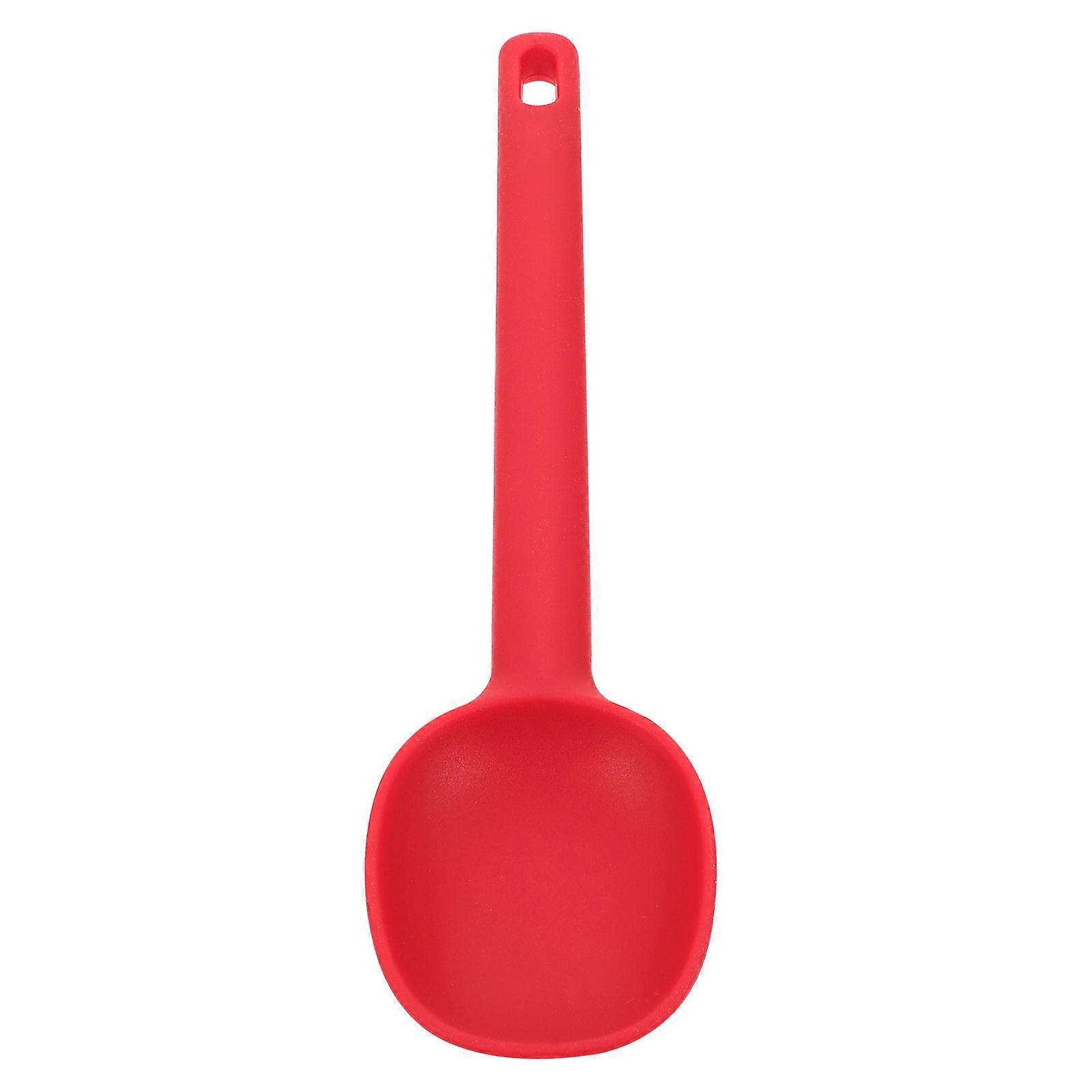 Silicone Soup Spoon for Kitchen Use 1Pcs Multi Functional Stirring Spoon