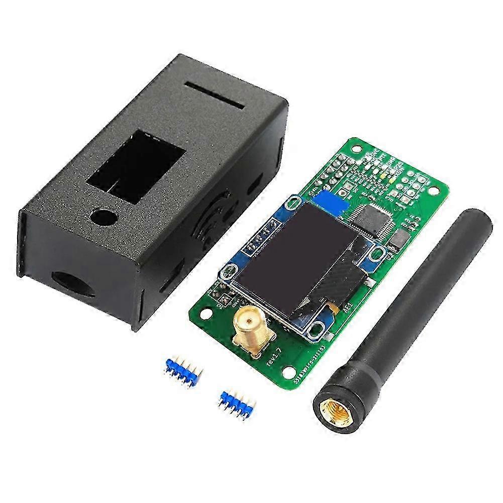 Version 1.7 Simplex Hotspot UHF VHF Antenna +OLED+Case Support P25 DMR compatible with Hotspot
