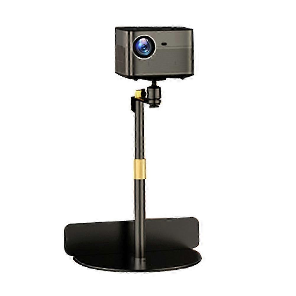 Adjustable Projector Stand Multi-Angle Support Bracket compatible with Projectors & Soundbox,compatible with Home & Office Use Tripod Head