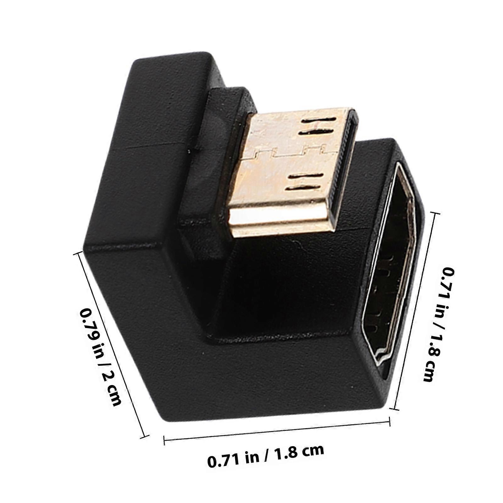 Right Angle Video Coupler Connector for Rc Models 2Pcs Durable Adapter