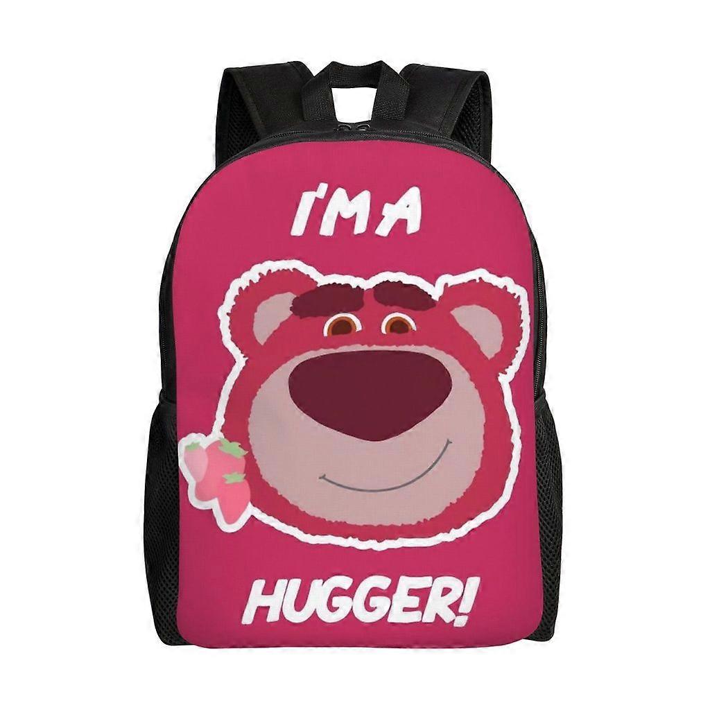 K1113 Lotso Lightweight Backpack Outdoor Travel Kids Large Capacity Printing Student Schoolbag Casual Shoulder Bag