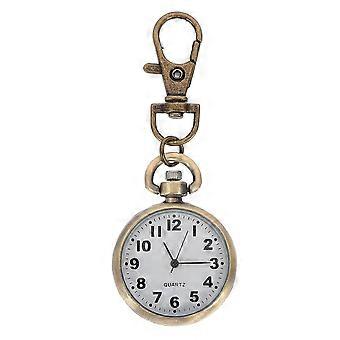 Nurse Doctor Floral Lapel Fob Watch Nursing Chest Pocket Watch Key Pendant