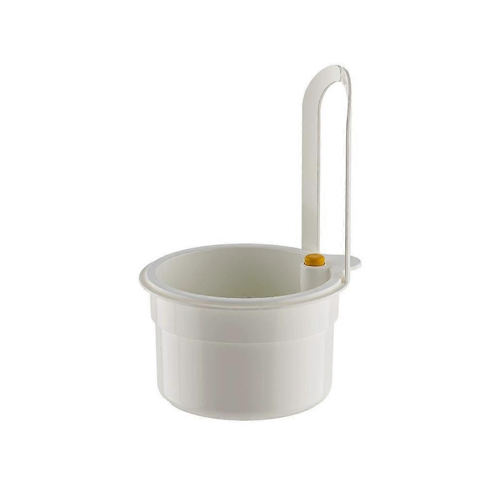 Kitchen Sink Strainer Basket - 1 Button Release Drain Rack