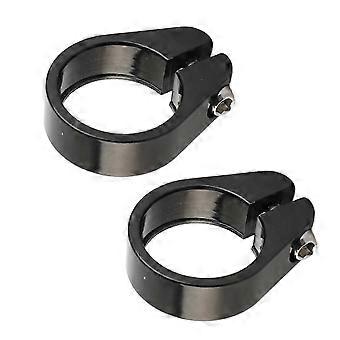 2 Pcs 35MM Liga de Alumínio Mountain Bike Tubo de Assento Clipe Acessório de Bicicleta de Estrada