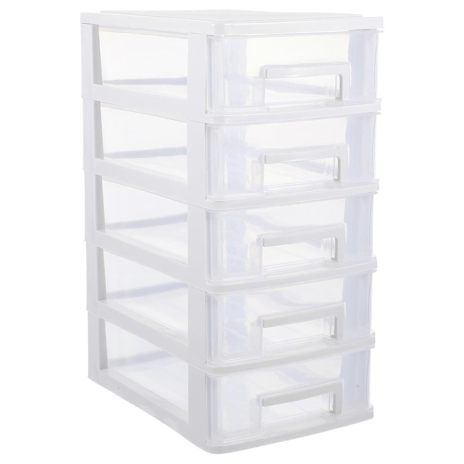 Stackable Box Multi-Layer Drawer Type Organizer for Storage Use