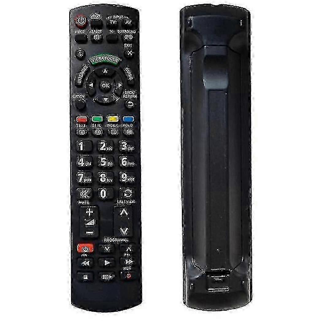 Pana TV Remote Control N2QAYB Black Replacement