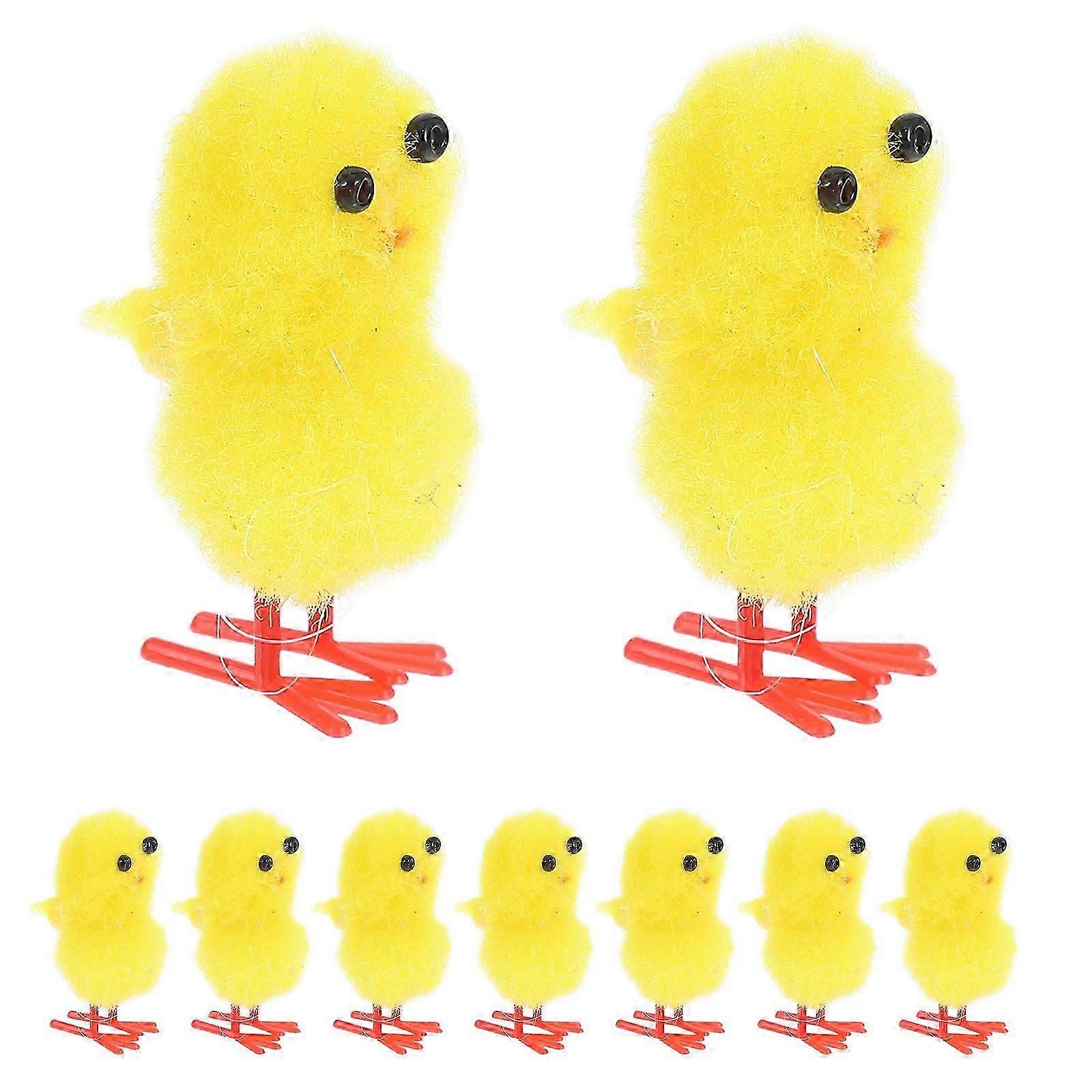 Mini Easter Chicken Toys | 72Pcs Party Decoration Set