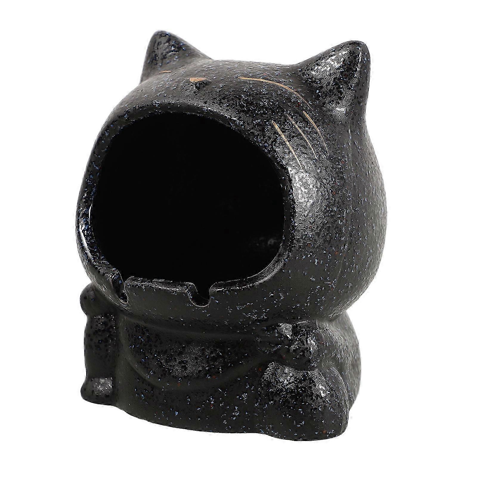 Creative Ceramic Ashtray | Cute Cat Shape | For Home & Outdoor Use