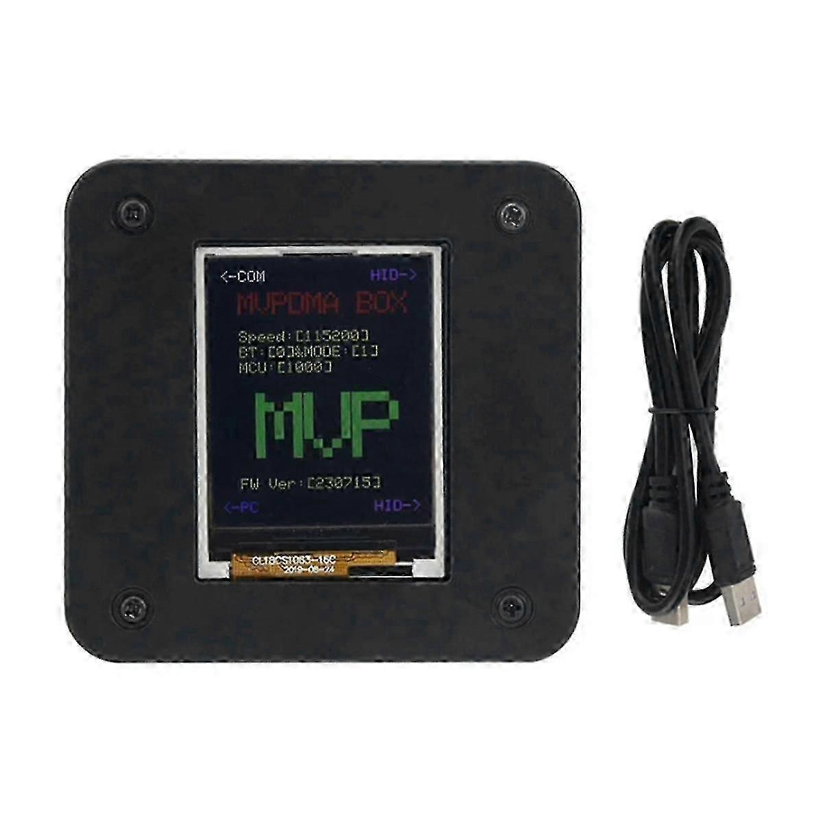 MVPDMA BOX B+ BPro Keyboard Controller Keyboard Macro with Black Shell for DMA Dual PC