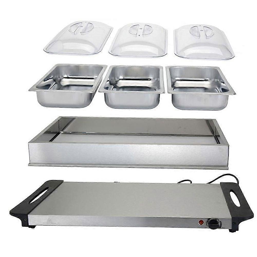 Buffet warmer with 3 Containers - Ideal for Catering