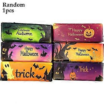 Halloween Slow Rebound Toy PU Foam Stress Relief Block with Prints