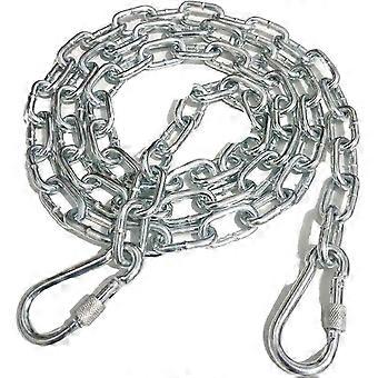 Metallleine für Hunde – massiv – für mittelgroße Hunde (26–27 cm)