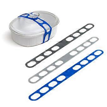 1/3pc Silicone Lid Strap 54cm Outdoor Camping Cookware Fixing Band Reusable Universal Lid Belt Adjustable Pots Bowls Strap