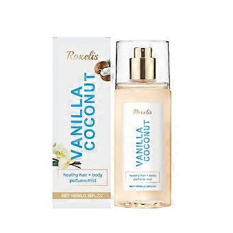 Roxelis Vanilla Coconut Body perfume spray Lasting Fragrance, Unique Charm, Fresh, Romantic and Portable perfume