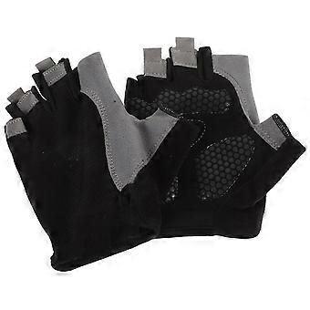 Black Lifting Gloves Anti-Slip Cycling Half-Finger Gloves 1Pair