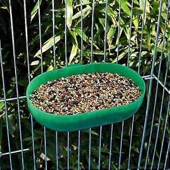 Hanging Bird Parrot Bath Basin Multifunctional Feeding Bowl Bird Cage Accessories Bird Parrot Parakeets Feeder Bird Supplies