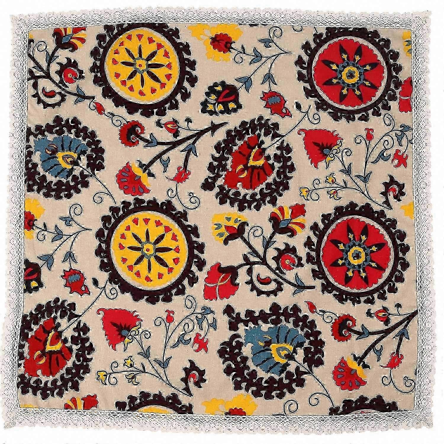 Soft Stain-Resistant Vintage Tablecloth