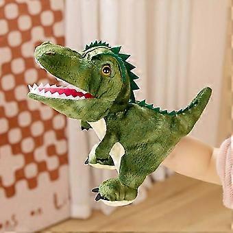 30cm/11.81in Dinosaur Hand Puppets Dinosaur Stuffed Puppet Story Toys Finger Puppets Dinosaur Toys Suitable for Performance Storytelling Interactive E