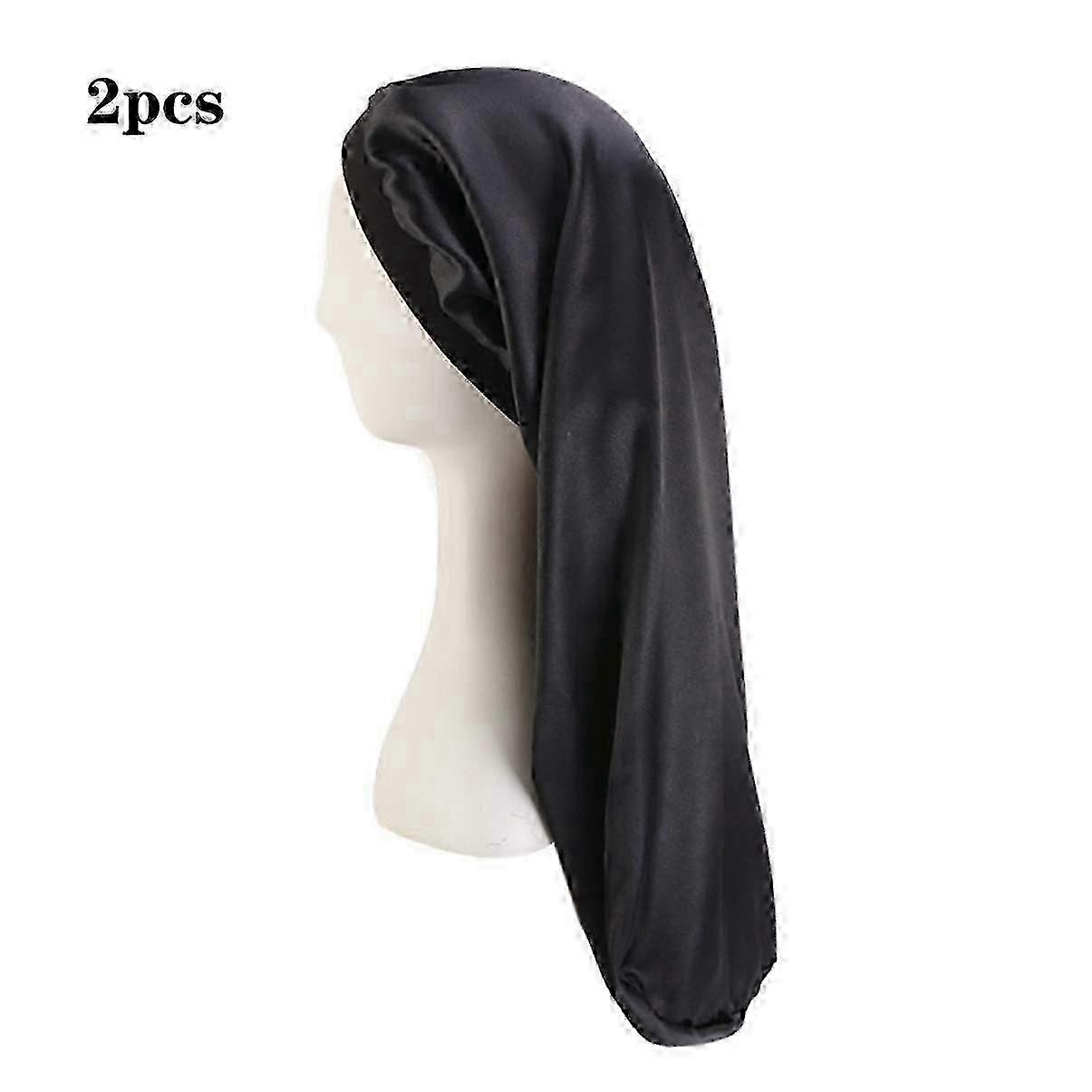 Extra Wide Satin Sleep Cap