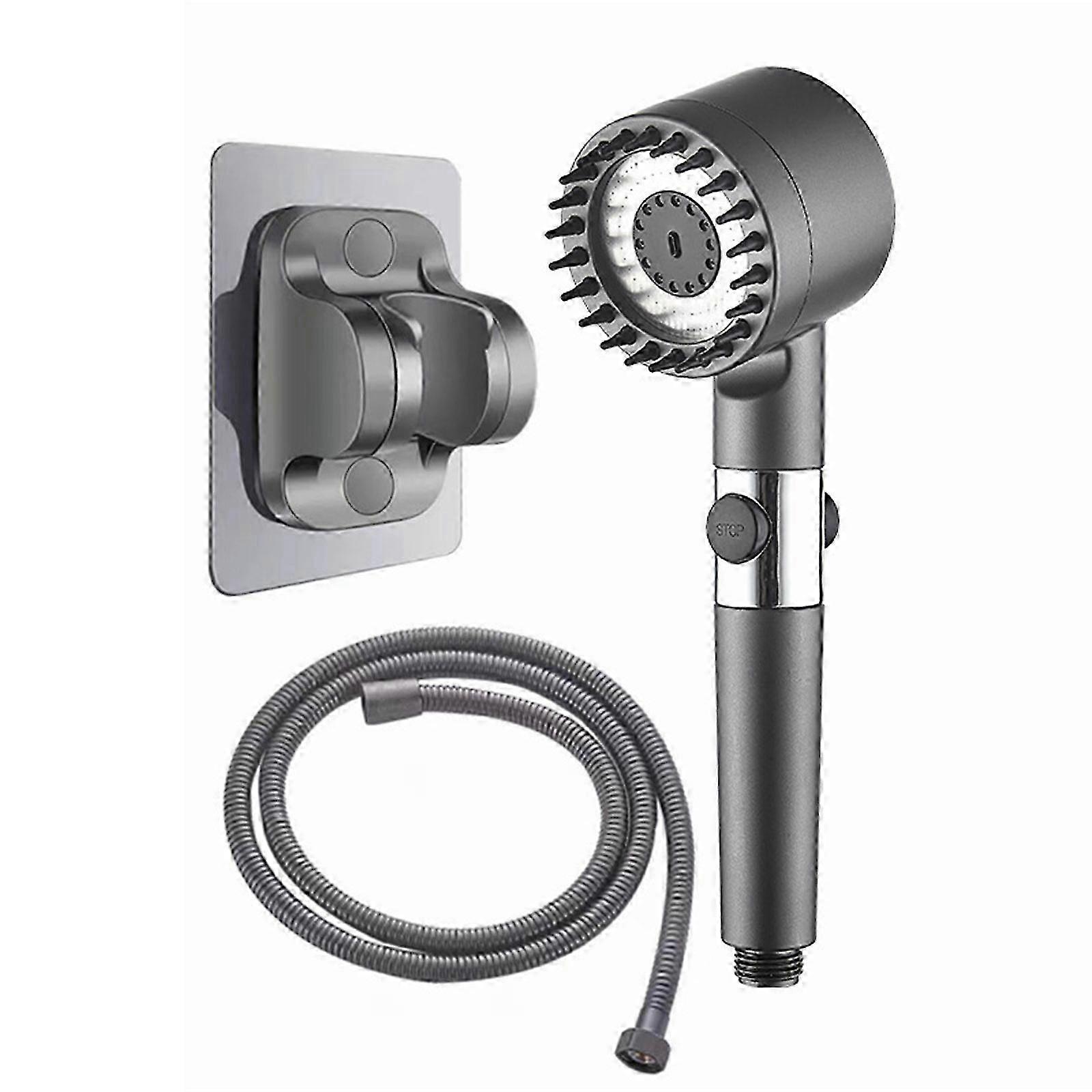 Adjustable 3-Mode Handheld Shower Head