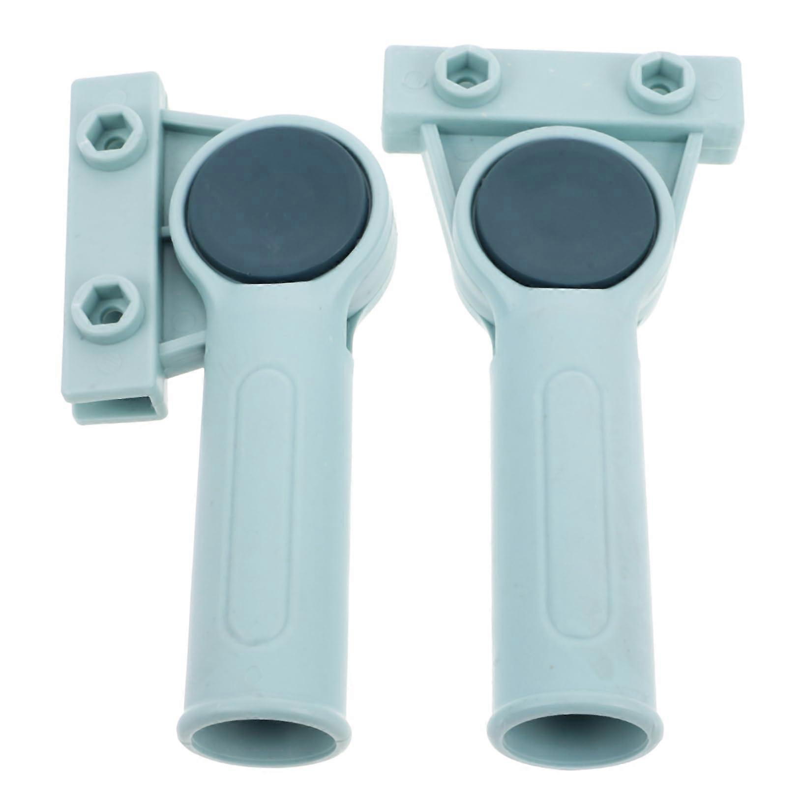 2pcs Adjustable Mop Head Clamp with QuickChange Design for Floor Cleaning Replacement Handle Clip