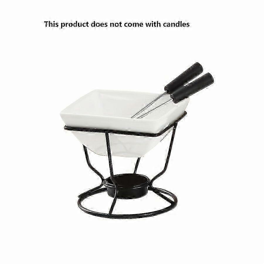 Slow-Melt Ceramic Chocolate Pot Set