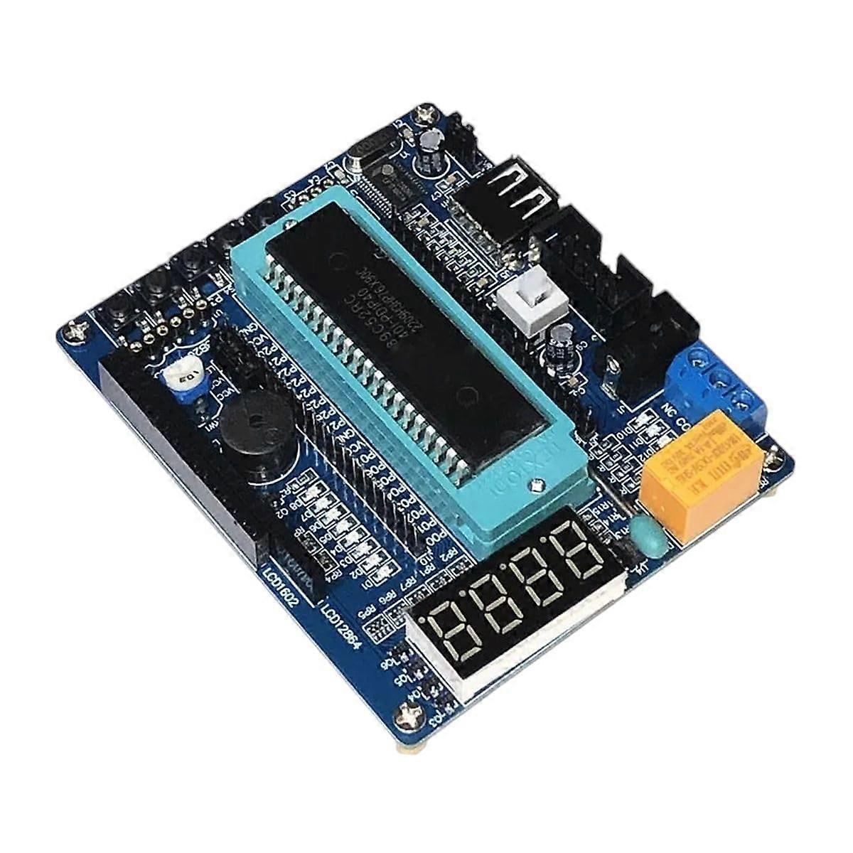 89C52 Microcontroller Development Board for 51 Learning and Vehicle Control, Reliable Performance
