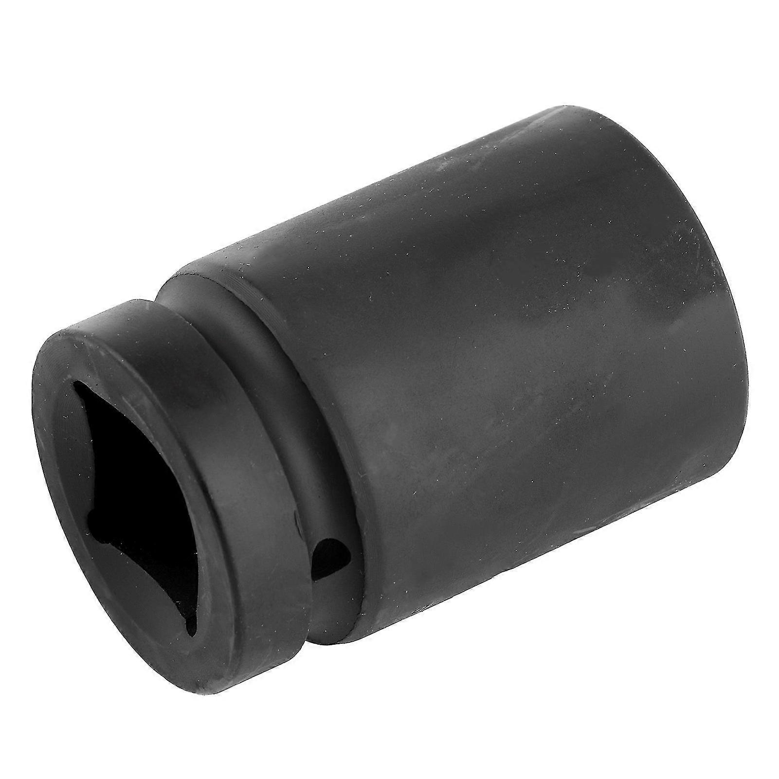 1 Inch Pneumatic 42CrMo Impact Socket, 80mm Black Hex Square