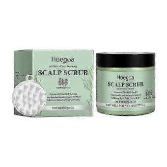 Champú exfoliante con romero para el cuidado del cabello, masaje para el cuero cabelludo, hidratación profunda, reparación, cabello dañado, reducción de sequedad y nutrición.