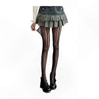 Women Pantyhose, Hollow Out Patchwork Fishnet, Ultra-thin See-Through, High Elasticity & Anti-Slip, Solid