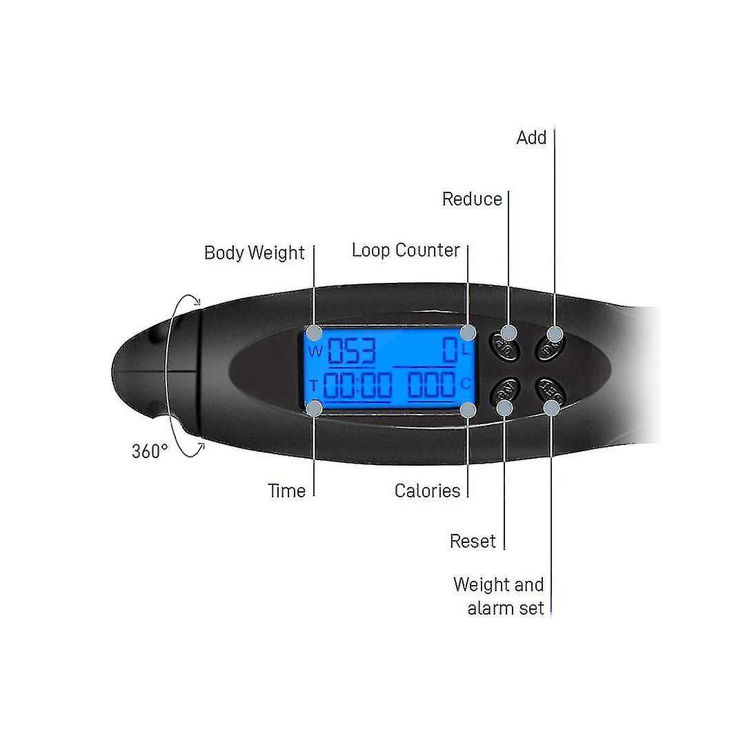 Wireless Jumping Rope With Counter