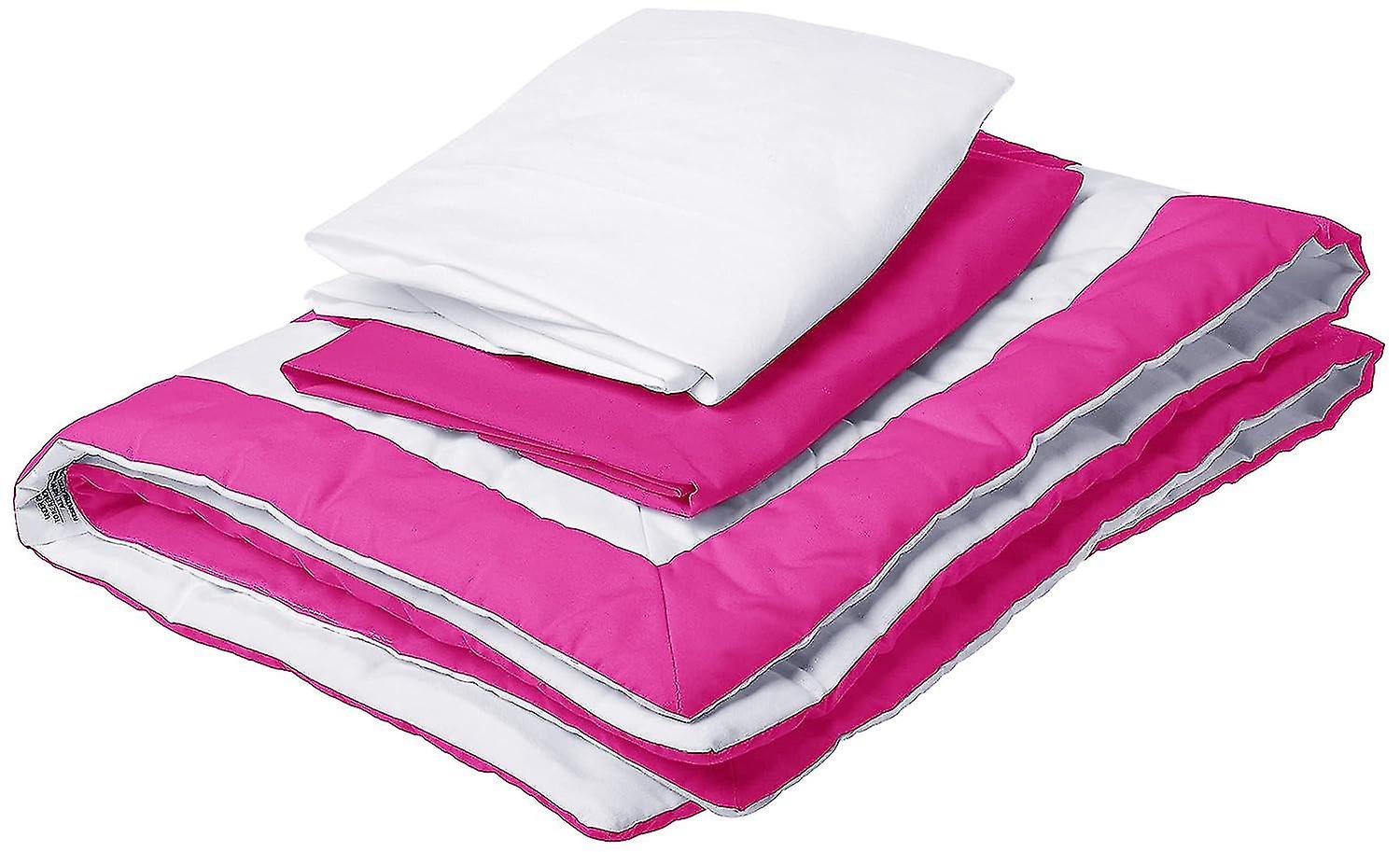 Bedding Modern Hotel Style Cradle Bedding Set, Hot Pink