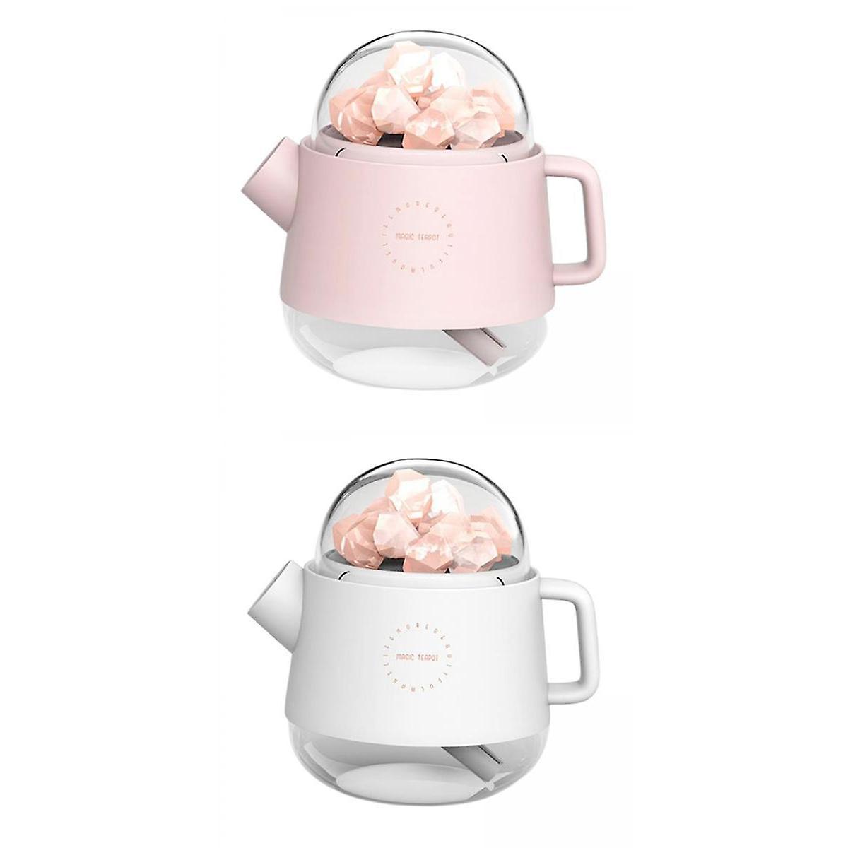 2 Piece Essential Oil Diffuser Himalayan Salt USB Wireless for Home Office