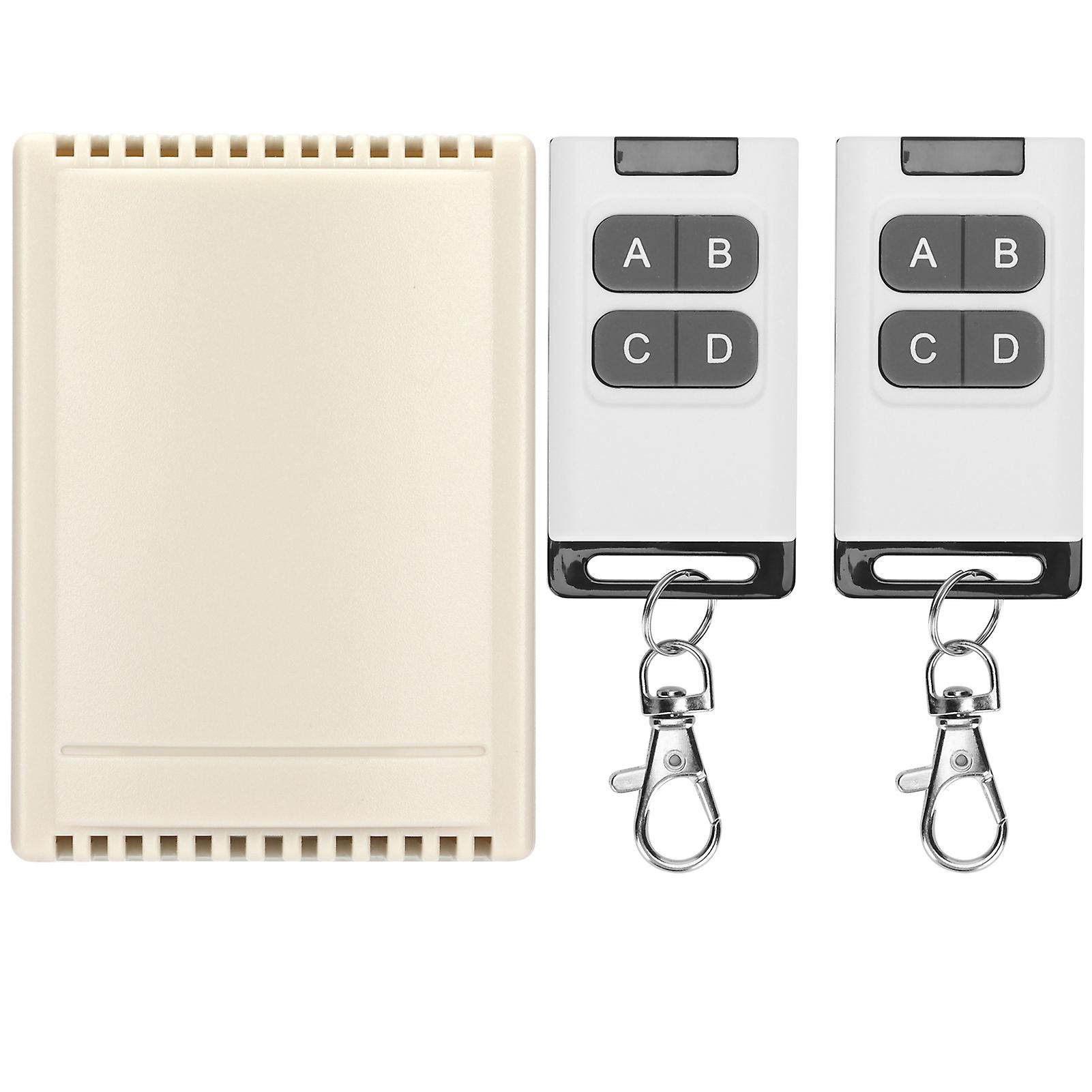 Compact Multi-Function Wireless Remote Control, High Stability And Easy To Use For Home Automation Security And Wide Applications, 4PCS