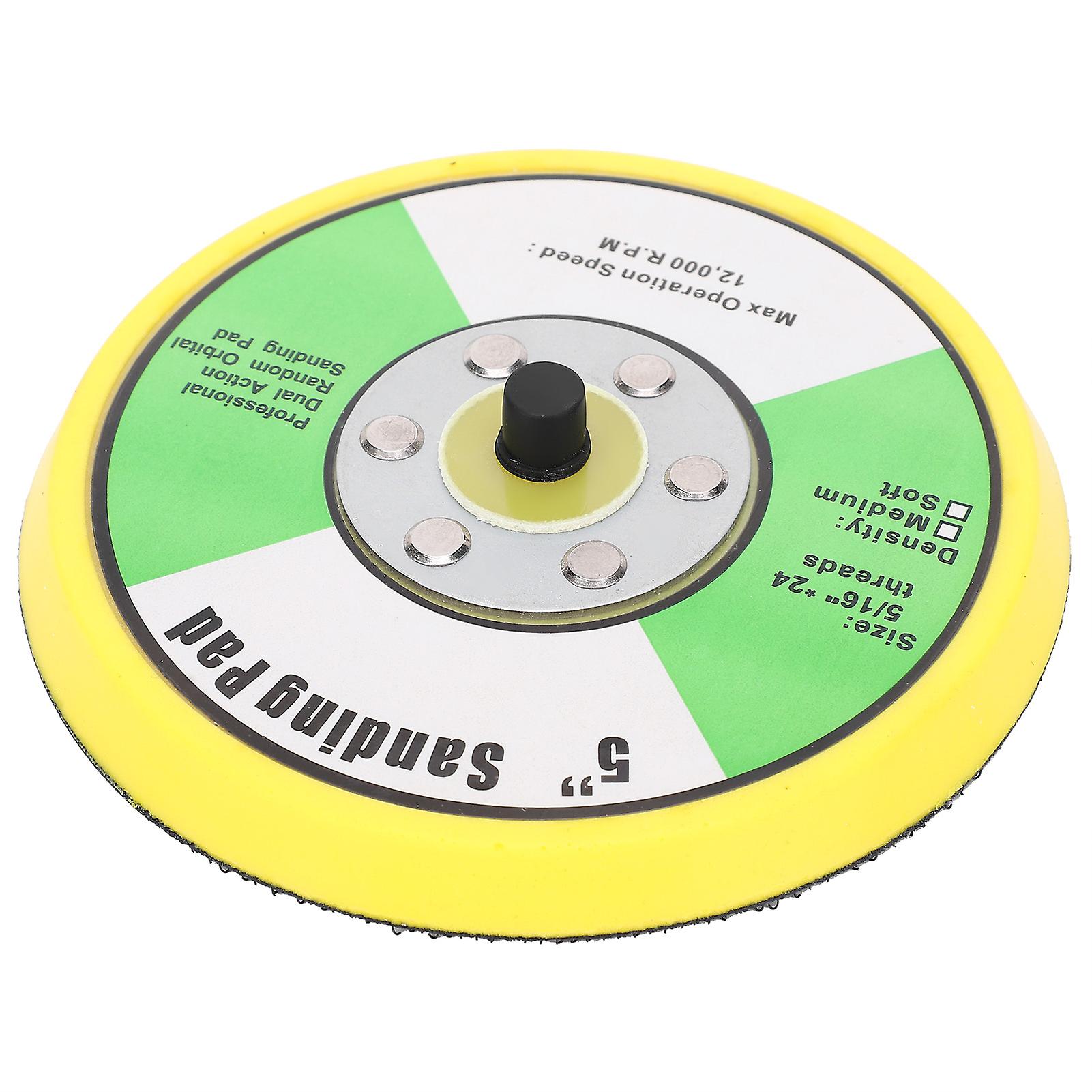 Universal 5in/125mm Round Sanding Pad Polishing Grinding Disc Buffing Abrasive Wheel