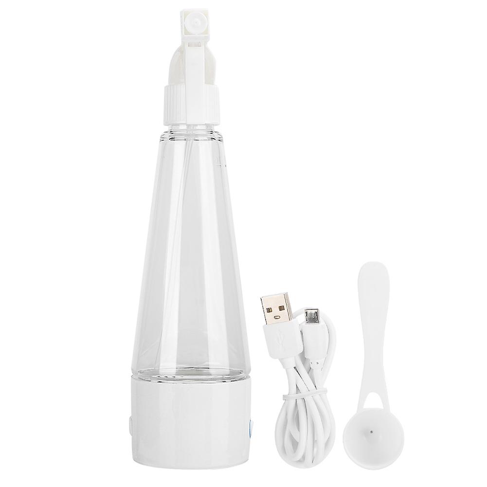 Portable Hydrogen Water Generator, Add Salt & Water for Fast Electrolysis, Perfect For Healthy Drinking Water in Multi-Scene Applications (250ml)